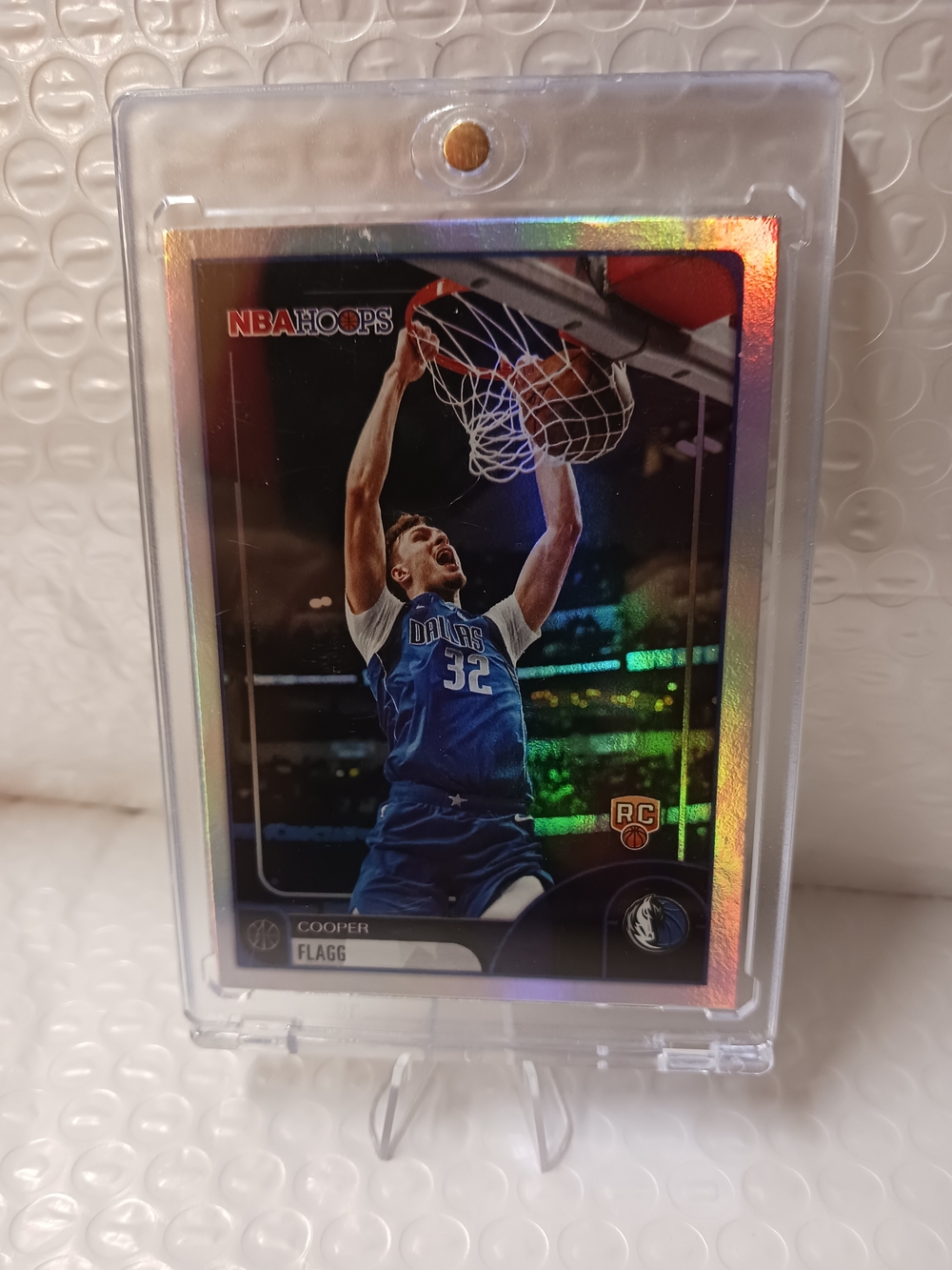 2026 Topps NBA Hoops Cooper Flagg Holographic Refractor (Rc)